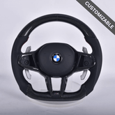 Carbon Clutch Carbon Fiber Steering Wheel 2025 BMW M & M Performance Custom Carbon Fiber Steering Wheel